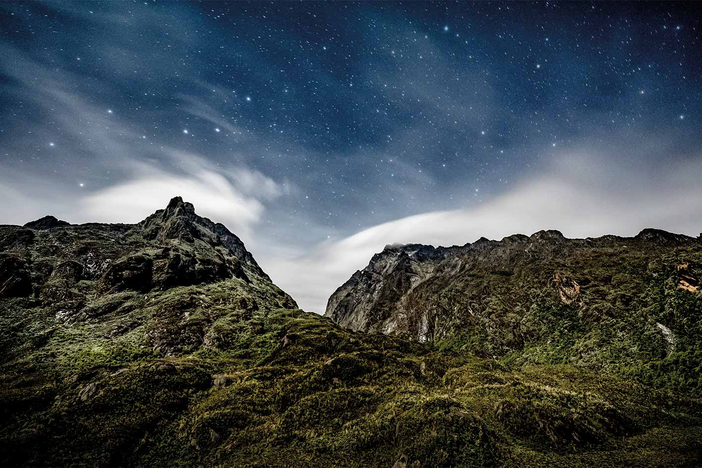 Sternenhimmel über dem Kitandaratal ©Michael Winter
